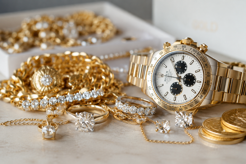 Best Places to Sell Gold, Diamonds, Watches & Estate Jewelry in Orange County