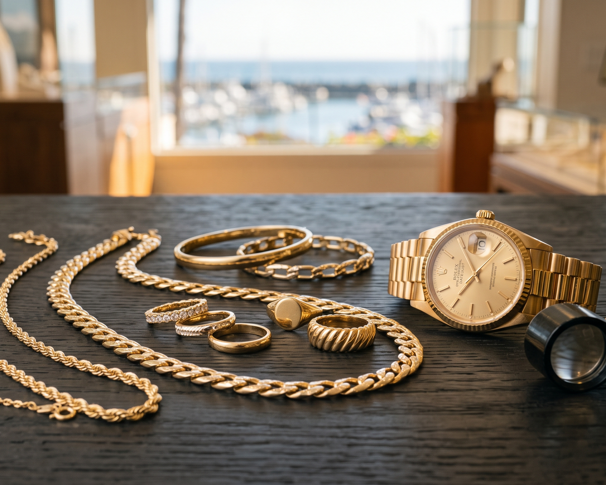 Sell Gold in Newport Beach: Where to Get Top Dollar for Gold and Fine Jewelry